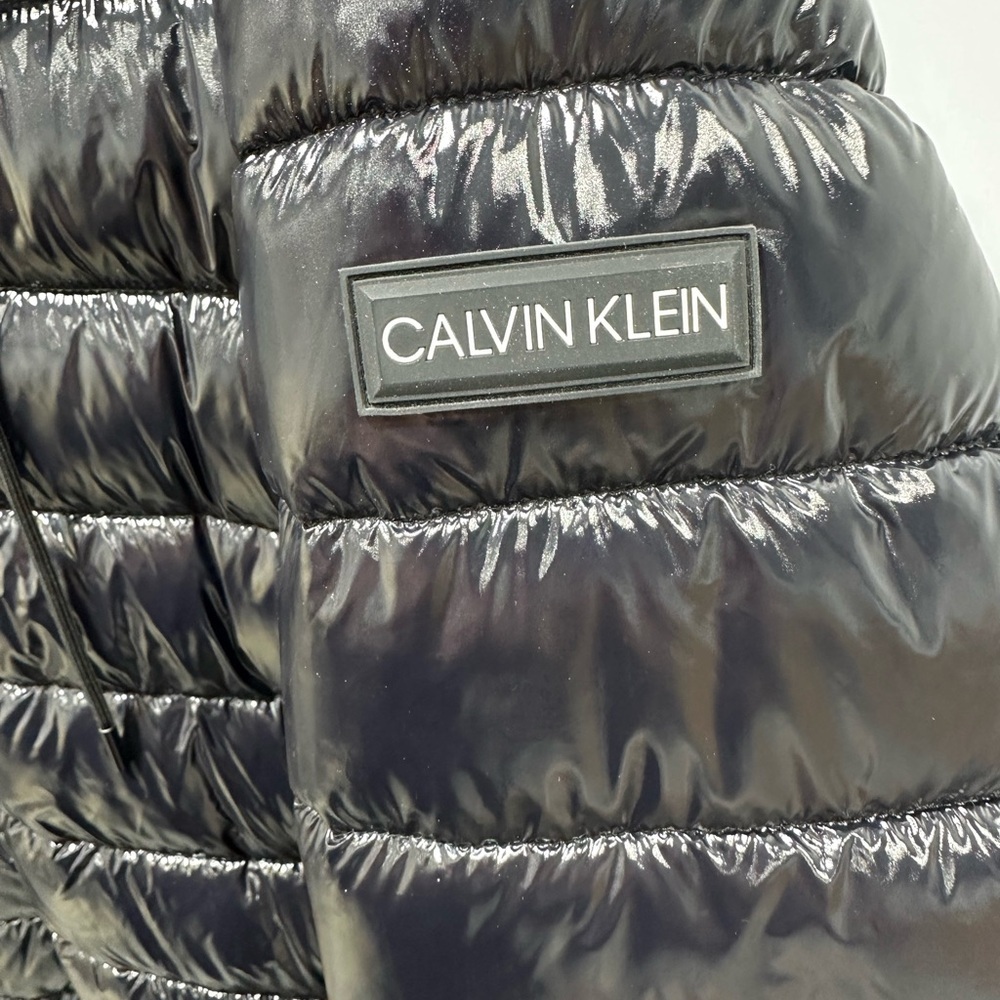 Calvin Klein Men's Hooded Super Shine Puffer Jacket - Picture 7 of 12